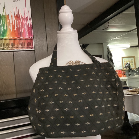 Source Unknown Handbags - trade for JK Black and Gold Carpet bag:purse, EUC